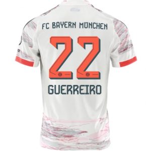 Koszulka piłkarska Bayern Munich Raphael Guerreiro #22 Koszulka Wyjazdowej 2025-26 Krótki Rękaw Koszulka piłkarska Bayern Munich Raphael Guerreiro #22 Koszulka Wyjazdowej 2025-26 Krótki Rękaw