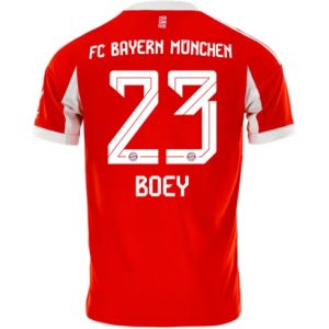 Koszulka piłkarska Bayern Munich Sacha Boey #23 Koszulka Podstawowej 2025-26 Krótki Rękaw Koszulka piłkarska Bayern Munich Sacha Boey #23 Koszulka Podstawowej 2025-26 Krótki Rękaw