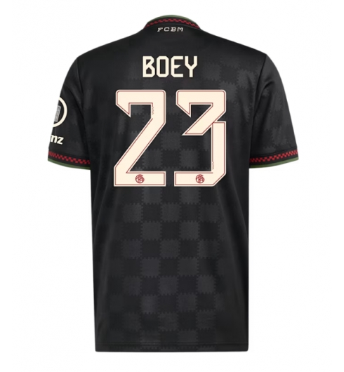 Koszulka piłkarska Bayern Munich Sacha Boey #23 Koszulka Trzeciej 2025-26 Krótki Rękaw Koszulka piłkarska Bayern Munich Sacha Boey #23 Koszulka Trzeciej 2025-26 Krótki Rękaw