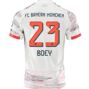 Koszulka piłkarska Bayern Munich Sacha Boey #23 Koszulka Wyjazdowej 2025-26 Krótki Rękaw