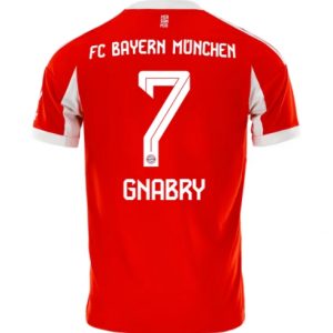 Koszulka piłkarska Bayern Munich Serge Gnabry #7 Koszulka Podstawowej 2025-26 Krótki Rękaw