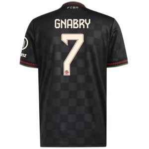 Koszulka piłkarska Bayern Munich Serge Gnabry #7 Koszulka Trzeciej 2025-26 Krótki Rękaw