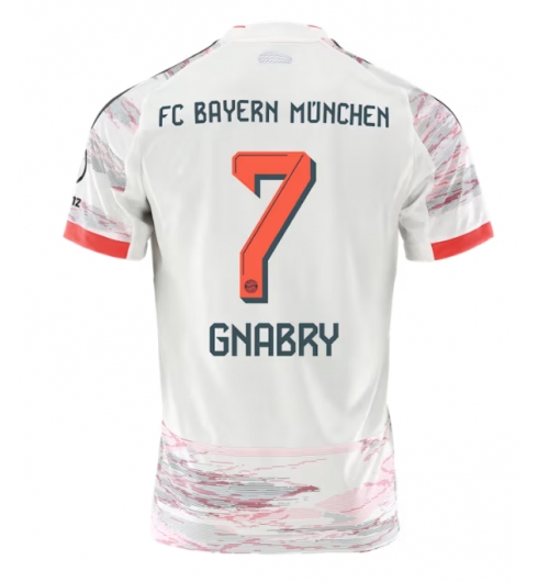 Koszulka piłkarska Bayern Munich Serge Gnabry #7 Koszulka Wyjazdowej 2025-26 Krótki Rękaw Koszulka piłkarska Bayern Munich Serge Gnabry #7 Koszulka Wyjazdowej 2025-26 Krótki Rękaw