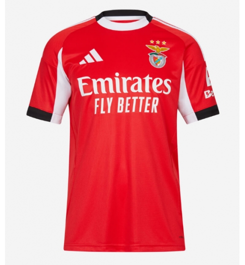 Koszulka piłkarska Benfica Antonio Silva #4 Koszulka Podstawowej 2025-26 Krótki Rękaw 2 Koszulka piłkarska Benfica Antonio Silva #4 Koszulka Podstawowej 2025-26 Krótki Rękaw