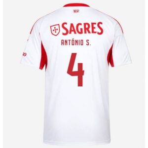Koszulka piłkarska Benfica Antonio Silva #4 Koszulka Trzeciej 2025-26 Krótki Rękaw Koszulka piłkarska Benfica Antonio Silva #4 Koszulka Trzeciej 2025-26 Krótki Rękaw