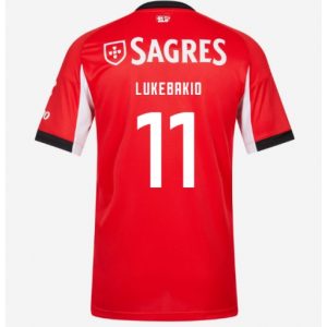 Koszulka piłkarska Benfica Dodi Lukebakio #11 Koszulka Podstawowej 2025-26 Krótki Rękaw Koszulka piłkarska Benfica Dodi Lukebakio #11 Koszulka Podstawowej 2025-26 Krótki Rękaw