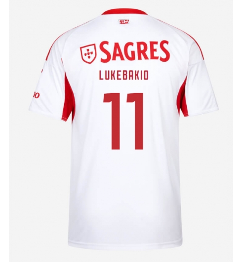 Koszulka piłkarska Benfica Dodi Lukebakio #11 Koszulka Trzeciej 2025-26 Krótki Rękaw Koszulka piłkarska Benfica Dodi Lukebakio #11 Koszulka Trzeciej 2025-26 Krótki Rękaw
