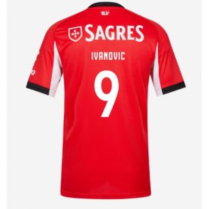 Koszulka piłkarska Benfica Franjo Ivanovic #9 Koszulka Podstawowej 2025-26 Krótki Rękaw Koszulka piłkarska Benfica Franjo Ivanovic #9 Koszulka Podstawowej 2025-26 Krótki Rękaw