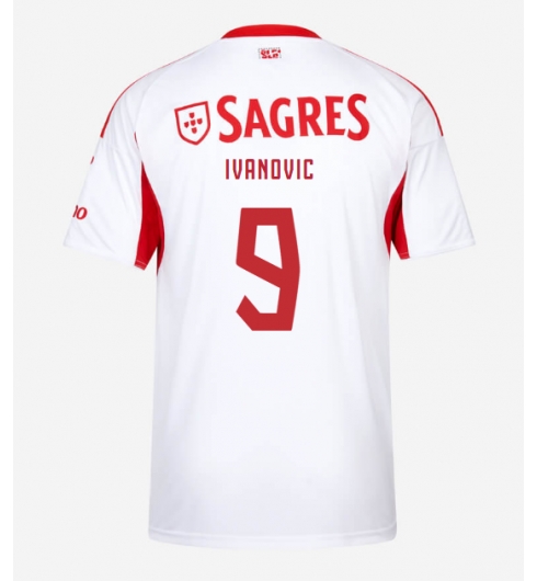 Koszulka piłkarska Benfica Franjo Ivanovic #9 Koszulka Trzeciej 2025-26 Krótki Rękaw Koszulka piłkarska Benfica Franjo Ivanovic #9 Koszulka Trzeciej 2025-26 Krótki Rękaw