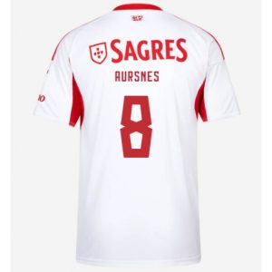 Koszulka piłkarska Benfica Fredrik Aursnes #8 Koszulka Trzeciej 2025-26 Krótki Rękaw Koszulka piłkarska Benfica Fredrik Aursnes #8 Koszulka Trzeciej 2025-26 Krótki Rękaw