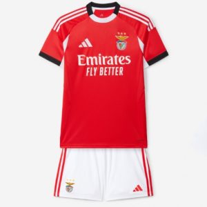 Koszulka piłkarska Benfica Koszulka Podstawowej dziecięce 2025-26 +Krótkie Spodenk Koszulka piłkarska Benfica Koszulka Podstawowej dziecięce 2025-26 +Krótkie Spodenk