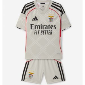 Koszulka piłkarska Benfica Koszulka Wyjazdowej dziecięce 2025-26 +Krótkie Spodenk Koszulka piłkarska Benfica Koszulka Wyjazdowej dziecięce 2025-26 +Krótkie Spodenk