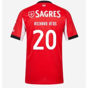 Koszulka piłkarska Benfica Richard Rios #20 Koszulka Podstawowej 2025-26 Krótki Rękaw Koszulka piłkarska Benfica Richard Rios #20 Koszulka Podstawowej 2025-26 Krótki Rękaw