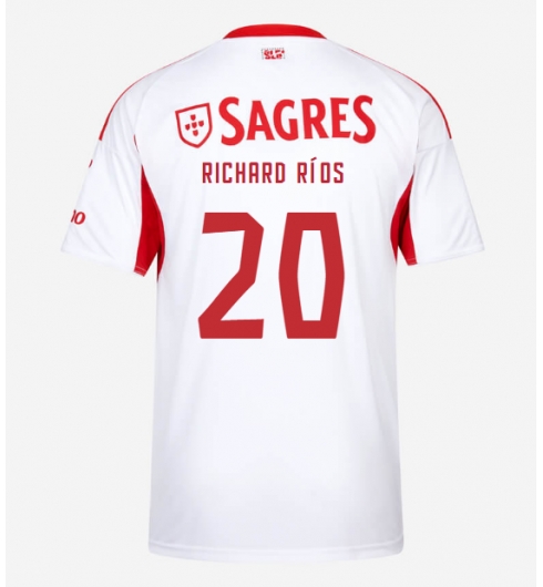 Koszulka piłkarska Benfica Richard Rios #20 Koszulka Trzeciej 2025-26 Krótki Rękaw Koszulka piłkarska Benfica Richard Rios #20 Koszulka Trzeciej 2025-26 Krótki Rękaw