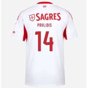 Koszulka piłkarska Benfica Vangelis Pavlidis #14 Koszulka Trzeciej 2025-26 Krótki Rękaw Koszulka piłkarska Benfica Vangelis Pavlidis #14 Koszulka Trzeciej 2025-26 Krótki Rękaw
