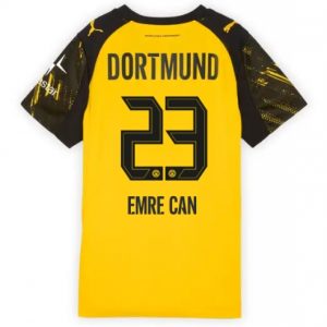 Koszulka piłkarska Borussia Dortmund Emre Can #23 Koszulka Podstawowej damskie 2025-26 Krótki Rękaw