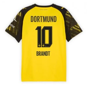 Koszulka piłkarska Borussia Dortmund Julian Brandt #10 Koszulka Podstawowej 2025-26 Krótki Rękaw