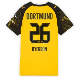 Koszulka piłkarska Borussia Dortmund Julian Ryerson #26 Koszulka Podstawowej damskie 2025-26 Krótki Rękaw