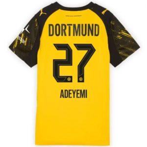 Koszulka piłkarska Borussia Dortmund Karim Adeyemi #27 Koszulka Podstawowej damskie 2025-26 Krótki Rękaw
