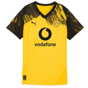 Koszulka piłkarska Borussia Dortmund Koszulka Podstawowej damskie 2025-26 Krótki Rękaw