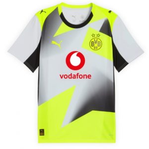 Koszulka piłkarska Borussia Dortmund Koszulka Wyjazdowej 2025-26 Krótki Rękaw