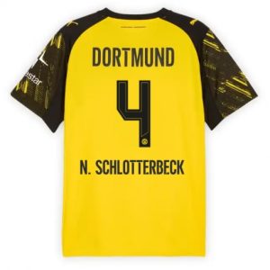Koszulka piłkarska Borussia Dortmund Nico Schlotterbeck #4 Koszulka Podstawowej 2025-26 Krótki Rękaw