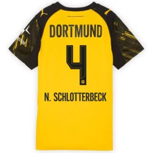 Koszulka piłkarska Borussia Dortmund Nico Schlotterbeck #4 Koszulka Podstawowej damskie 2025-26 Krótki Rękaw