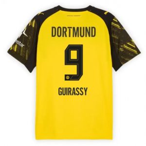 Koszulka piłkarska Borussia Dortmund Serhou Guirassy #9 Koszulka Podstawowej 2025-26 Krótki Rękaw