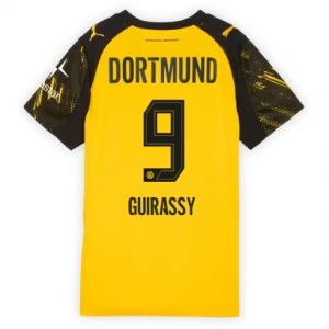 Koszulka piłkarska Borussia Dortmund Serhou Guirassy #9 Koszulka Podstawowej damskie 2025-26 Krótki Rękaw