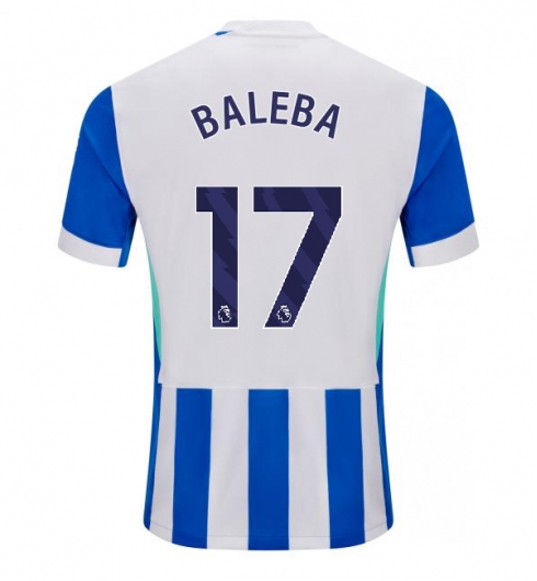Koszulka piłkarska Brighton Carlos Baleba #17 Koszulka Podstawowej 2025-26 Krótki Rękaw Koszulka piłkarska Brighton Carlos Baleba #17 Koszulka Podstawowej 2025-26 Krótki Rękaw