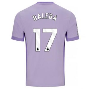 Koszulka piłkarska Brighton Carlos Baleba #17 Koszulka Wyjazdowej 2025-26 Krótki Rękaw Koszulka piłkarska Brighton Carlos Baleba #17 Koszulka Wyjazdowej 2025-26 Krótki Rękaw