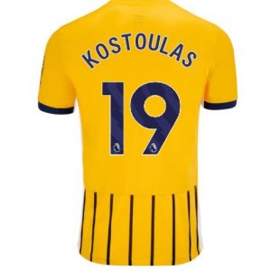 Koszulka piłkarska Brighton Charalampos Kostoulas #19 Koszulka Trzeciej 2025-26 Krótki Rękaw Koszulka piłkarska Brighton Charalampos Kostoulas #19 Koszulka Trzeciej 2025-26 Krótki Rękaw