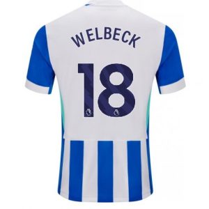 Koszulka piłkarska Brighton Danny Welbeck #18 Koszulka Podstawowej 2025-26 Krótki Rękaw