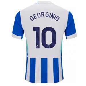 Koszulka piłkarska Brighton Georginio Rutter #10 Koszulka Podstawowej 2025-26 Krótki Rękaw Koszulka piłkarska Brighton Georginio Rutter #10 Koszulka Podstawowej 2025-26 Krótki Rękaw