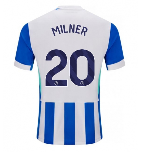 Koszulka piłkarska Brighton James Milner #20 Koszulka Podstawowej 2025-26 Krótki Rękaw Koszulka piłkarska Brighton James Milner #20 Koszulka Podstawowej 2025-26 Krótki Rękaw