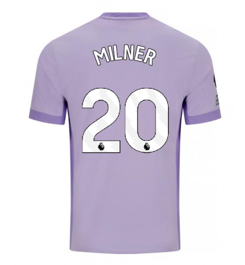 Koszulka piłkarska Brighton James Milner #20 Koszulka Wyjazdowej 2025-26 Krótki Rękaw Koszulka piłkarska Brighton James Milner #20 Koszulka Wyjazdowej 2025-26 Krótki Rękaw