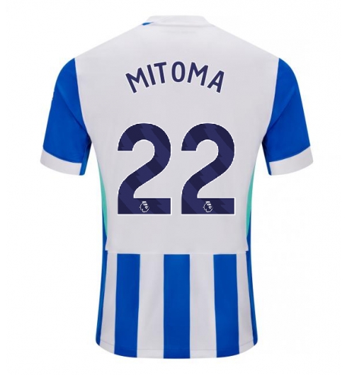 Koszulka piłkarska Brighton Kaoru Mitoma #22 Koszulka Podstawowej 2025-26 Krótki Rękaw Koszulka piłkarska Brighton Kaoru Mitoma #22 Koszulka Podstawowej 2025-26 Krótki Rękaw