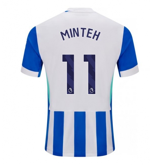 Koszulka piłkarska Brighton Yankuba Minteh #11 Koszulka Podstawowej 2025-26 Krótki Rękaw Koszulka piłkarska Brighton Yankuba Minteh #11 Koszulka Podstawowej 2025-26 Krótki Rękaw