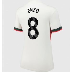 Koszulka piłkarska Chelsea Enzo Fernandez #8 Koszulka Wyjazdowej damskie 2025-26 Krótki Rękaw