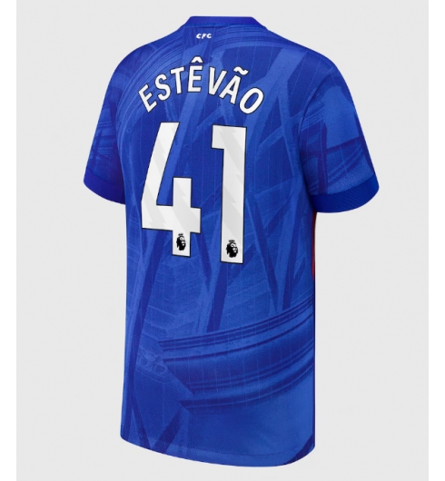 Koszulka piłkarska Chelsea Estevao Willian #41 Koszulka Podstawowej 2025-26 Krótki Rękaw Koszulka piłkarska Chelsea Estevao Willian #41 Koszulka Podstawowej 2025-26 Krótki Rękaw