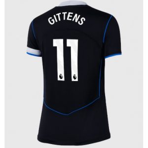 Koszulka piłkarska Chelsea Jamie Gittens #11 Koszulka Trzeciej damskie 2025-26 Krótki Rękaw