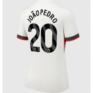 Koszulka piłkarska Chelsea Joao Pedro #20 Koszulka Wyjazdowej damskie 2025-26 Krótki Rękaw