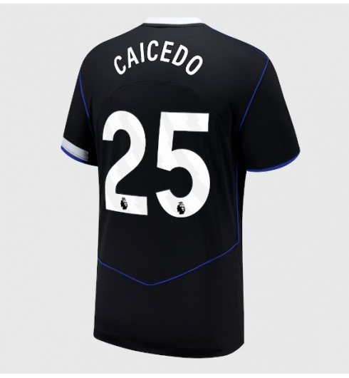 Koszulka piłkarska Chelsea Moises Caicedo #25 Koszulka Trzeciej 2025-26 Krótki Rękaw Koszulka piłkarska Chelsea Moises Caicedo #25 Koszulka Trzeciej 2025-26 Krótki Rękaw