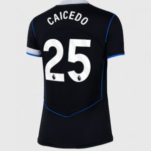 Koszulka piłkarska Chelsea Moises Caicedo #25 Koszulka Trzeciej damskie 2025-26 Krótki Rękaw