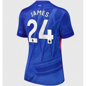 Koszulka piłkarska Chelsea Reece James #24 Koszulka Podstawowej damskie 2025-26 Krótki Rękaw
