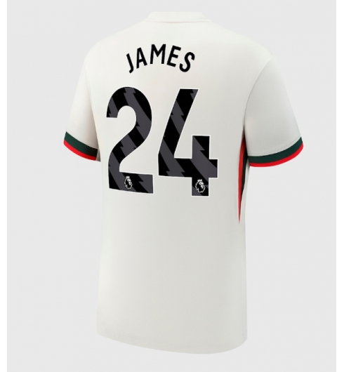 Koszulka piłkarska Chelsea Reece James #24 Koszulka Wyjazdowej 2025-26 Krótki Rękaw Koszulka piłkarska Chelsea Reece James #24 Koszulka Wyjazdowej 2025-26 Krótki Rękaw