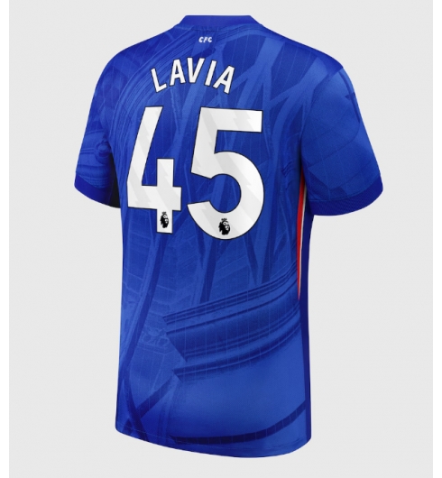 Koszulka piłkarska Chelsea Romeo Lavia #45 Koszulka Podstawowej 2025-26 Krótki Rękaw Koszulka piłkarska Chelsea Romeo Lavia #45 Koszulka Podstawowej 2025-26 Krótki Rękaw