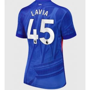 Koszulka piłkarska Chelsea Romeo Lavia #45 Koszulka Podstawowej damskie 2025-26 Krótki Rękaw