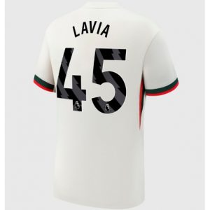 Koszulka piłkarska Chelsea Romeo Lavia #45 Koszulka Wyjazdowej 2025-26 Krótki Rękaw Koszulka piłkarska Chelsea Romeo Lavia #45 Koszulka Wyjazdowej 2025-26 Krótki Rękaw
