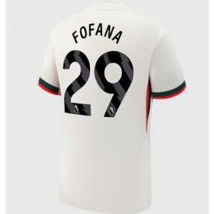 Koszulka piłkarska Chelsea Wesley Fofana #29 Koszulka Wyjazdowej 2025-26 Krótki Rękaw